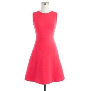 J. Crew Vibrant Pink Sleeveless Dress